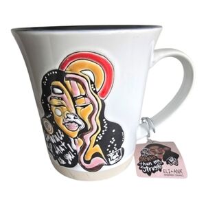 Pink Lomein Eli Ana Embrace All That Is You Ceramic Cup Mug Soup